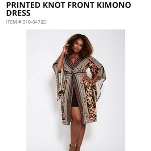 Multi-colored flowy dress